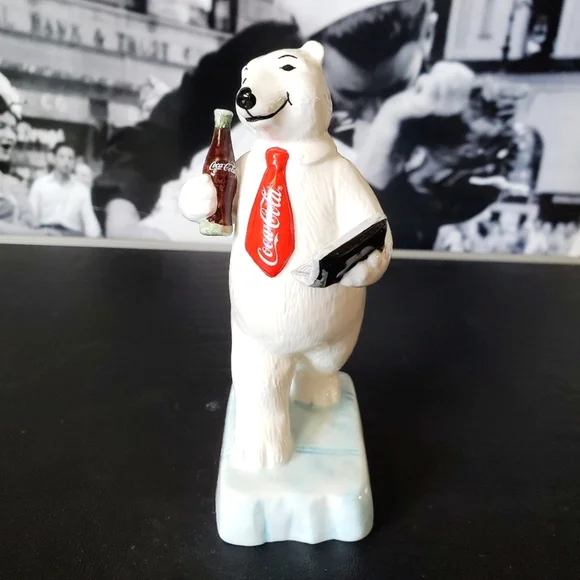 COCA-COLA | Enesco Polar Bears Through the Years: 1990s NIB/NWT - Picture 2 of 6